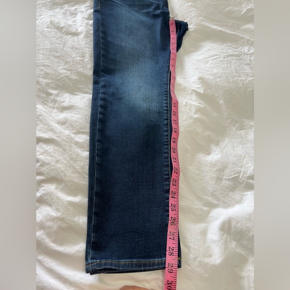 Frame | Women’s SZ 31 | Le Garcon Crop Denim Blue Jeans | Medium Wash Mid Rise - Picture 8 of 9